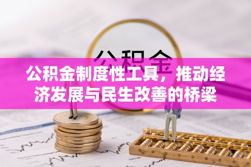 顺庆公积金制度性工具，推动经济发展与民生改善的桥梁