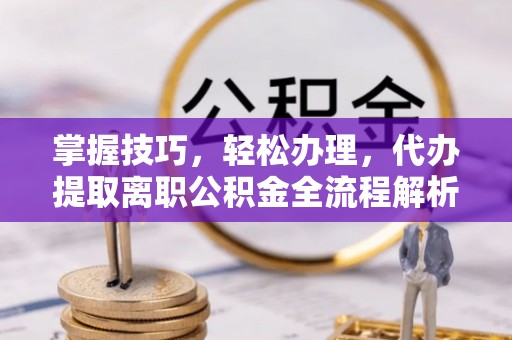顺庆掌握技巧，轻松办理，代办提取离职公积金全流程解析