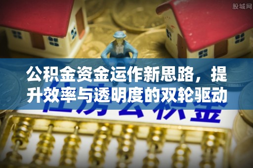 顺庆公积金资金运作新思路，提升效率与透明度的双轮驱动