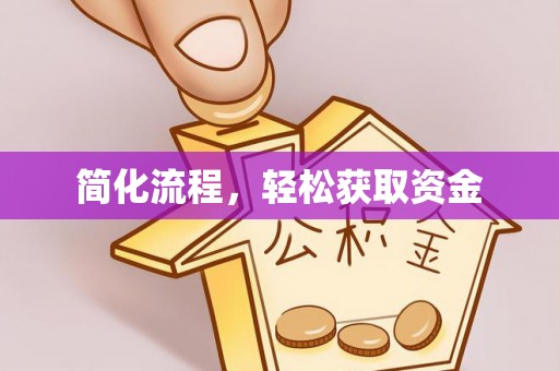顺庆简化流程，轻松获取资金
