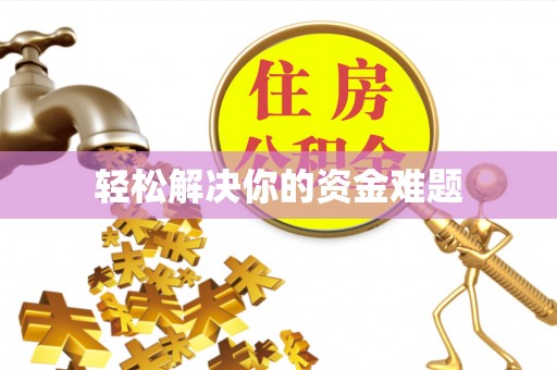 顺庆轻松解决你的资金难题