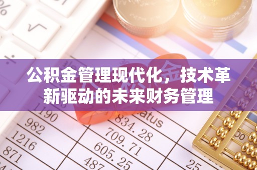 顺庆公积金管理现代化，技术革新驱动的未来财务管理