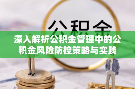 顺庆深入解析公积金管理中的公积金风险防控策略与实践
