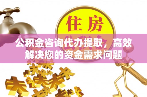 顺庆公积金咨询代办提取，高效解决您的资金需求问题